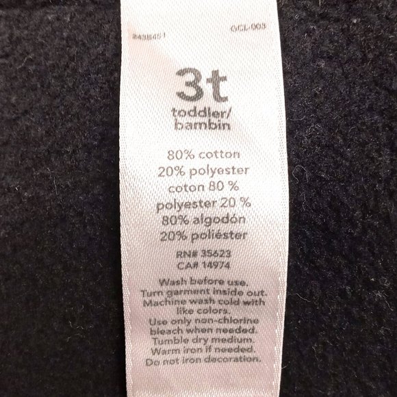 Carter's Black Pullover Sweater US 3T - Picture 4 of 4